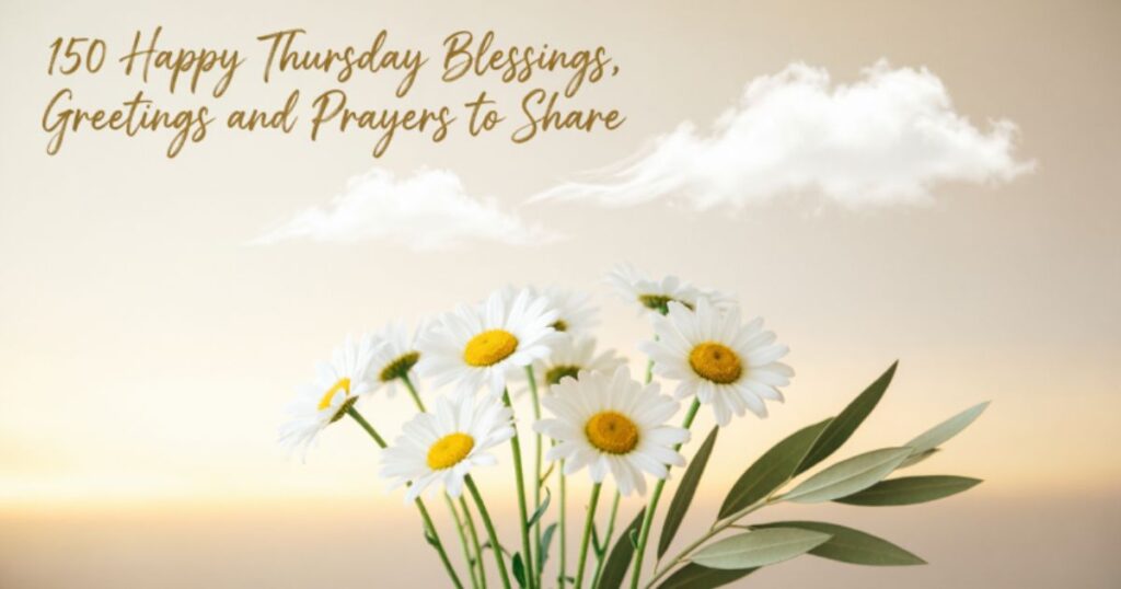 150 Happy Thursday Blessings, Greetings and Prayers to Share 