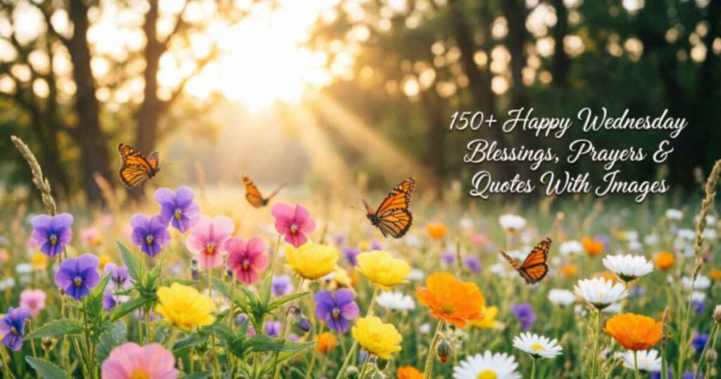 150+ Happy Wednesday Blessings, Prayers & Quotes With Images