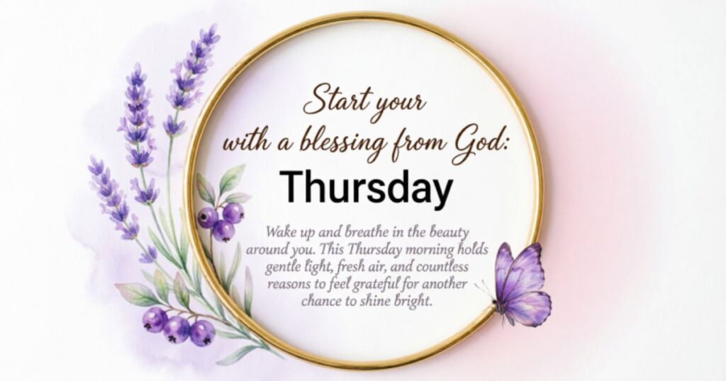 BEAUTIFUL GOOD MORNING THURSDAY BLESSINGS