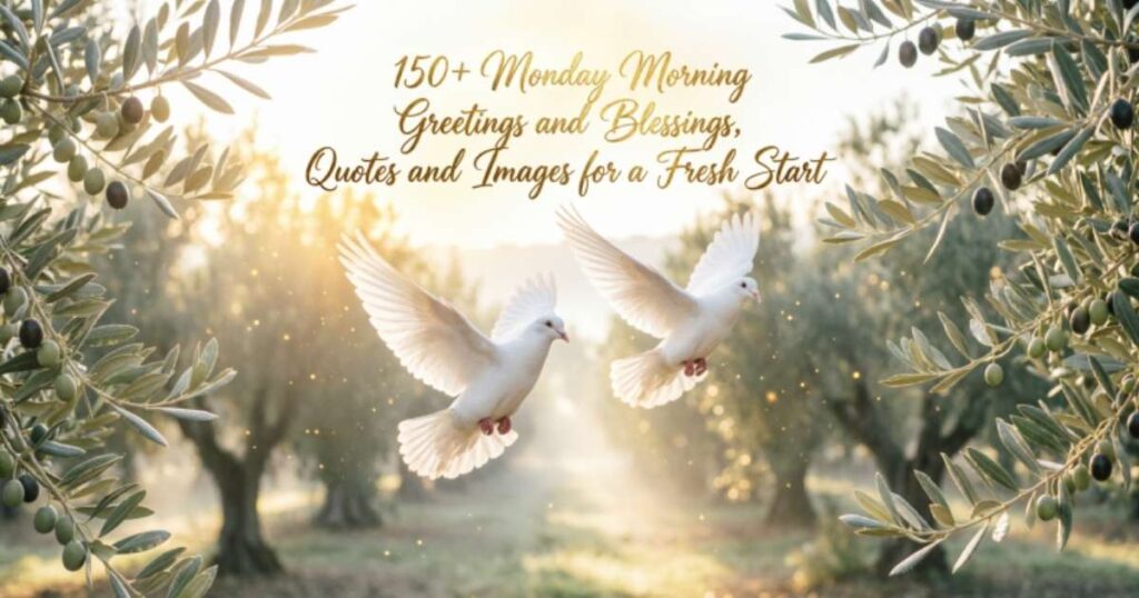 150+ Monday Morning Greetings and Blessings, Quotes and Images for a Fresh Start 