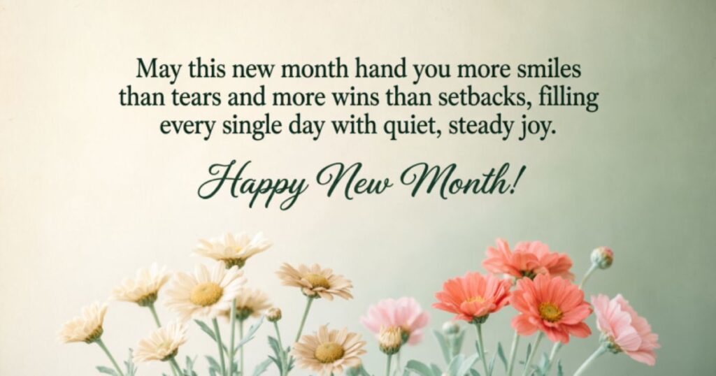 Best New Month Blessings