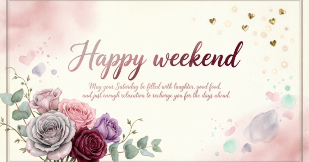 WEEKEND SATURDAY BLESSINGS AND WISHES