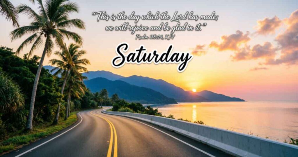 Saturday Blessings KJV