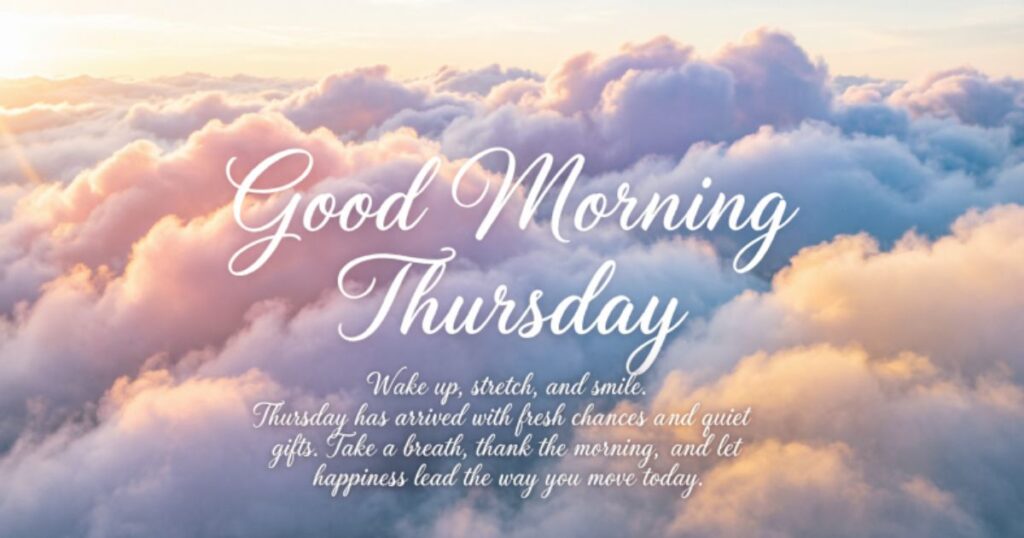 HAPPY THURSDAY BLESSINGS TO START YOUR DAY RIGHT