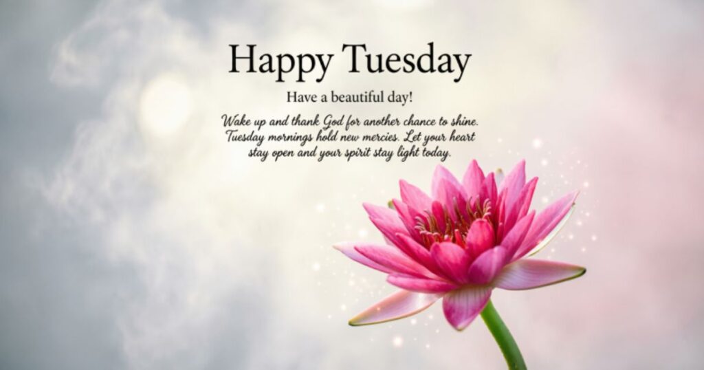 Beautiful Good Morning Tuesday Blessings